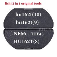 LISHI เครื่องมือถอดรหัส2 In 1 Lishi HU162T เครื่องมือ (8) Lishi 2In1 TOY43 NE66 HU162T(9) T(10) ตัด8/9/10สำหรับ Audi/vw เครื่องมือที่เปิดล็อค