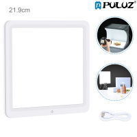 PULUZ 20cm Mini LED Photography Shadowless Light Lamp Panel Pad, 20cm x 20cm Effective Area (Ready Stock)