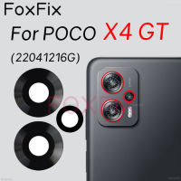 A Kaca Kamera Belakang Belakang untuk Penggantian Xiaomi POCO X4 GT 5G dengan Pelekat Pelekat 22041216G