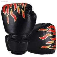 1 Pair Kids Boxing Gloves Punch Comfortable PU Kickboxing Mitts Gym