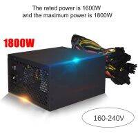 เครื่องชาร์จเครื่องขุด ELEC 1800W ATX Modular PC Power รองรับ8 Miner Accessories