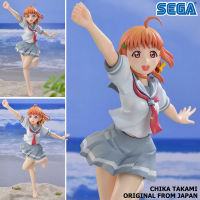 Model โมเดล งานแท้ 100% Sega จากการ์ตูนเรื่อง Love Live ! Sunshine เลิฟไลฟ์ ซันไชน์ ปฏิบัติการล่าฝันสคูลไอดอล Chika Takami ทาคามิ จิกะ ชุดนักเรียน Ver Original from Japan Figure ฟิกเกอร์ Anime อนิเมะ การ์ตูน มังงะ Doll ตุ๊กตา คอลเลกชัน manga