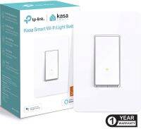 TP Link Kasa Smart Light Switch (HS200), Single Pole, Needs Neutral Wire, 2.4GHz Wi-Fi Light Switch Works with Alexa and Google Home, UL Certified, No Hub Required