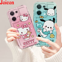 OPPO Reno เคสลายการ์ตูน10Pro 10 10Pro + 8T/Reno 8T 5G/8Pro 8Z 7Z 7Pro /7 5G/Reno 8 7 4G เคสใสลาย Hello Kitty อบเชย kuromi Powerpuff เคสนิ่มเคสโทรศัพท์อวกาศ