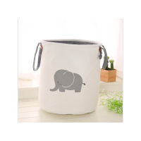 Laundry Basket Cute Animal Foldable Toy Storage Picnic Dirty Clothes Basket Box Cotton Wash Clothes Box Baby Organizer