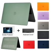 Laptop Case For Apple Macbook Pro 16.2 A2485 Matte Protective Cover Mac Pro 16 15 A1398 A1286 A1707 A1990 A2141 Hard Laptop Case Cases Covers