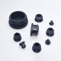 1pcs 28mm-50.6mm Black White Grey Clear Silicone Rubber Hole Caps T-type Plug Cover Snap-on Gasket Blanking End Cap Seal Stopper Gas Stove Parts Acces