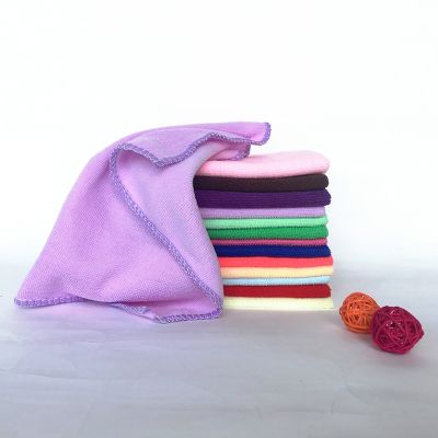 【CC】 10pcs/lot Soft Microfiber Hand Dry Face Car Table Cleaning Household Multifunction