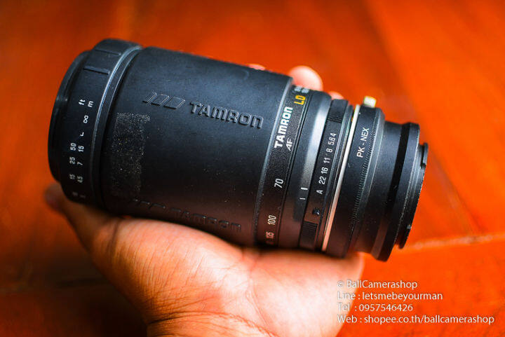 for-sony-mirrorless-ทุกรุ่น-ขายเลนส์-tele-มือหมุน-งบประหยัด-tamron-tele-macro-70-300mm-f4-5-6-serial-714222