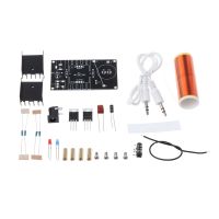 Mini ขดลวดเทสลาลำโพงพลาสมาคอยล์ขนาดเล็ก Tesla ไร้สาย DIY Coil Kit