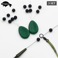 【DT】hot！ 3Set 18PCS Carp Fishing Chod Beads Round Shock Bead Helicopter Rig Stopper for Tackle Accessories