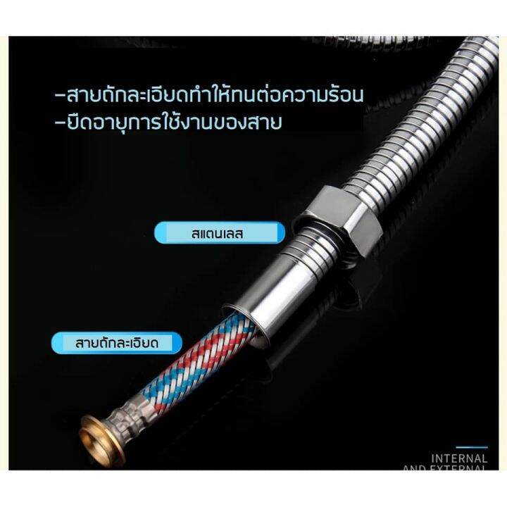 สายฝักบัวเครื่องทำน้ำอุ่น-พร้อมส่ง-f1001