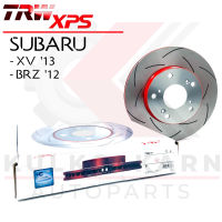 TRW จานเบรคหน้า รุ่น XPS SUBARU XV 13, BRZ (จานใหญ่) 12  (ใส่แทนของเดิมได้ทันที) (DF4104XSS)