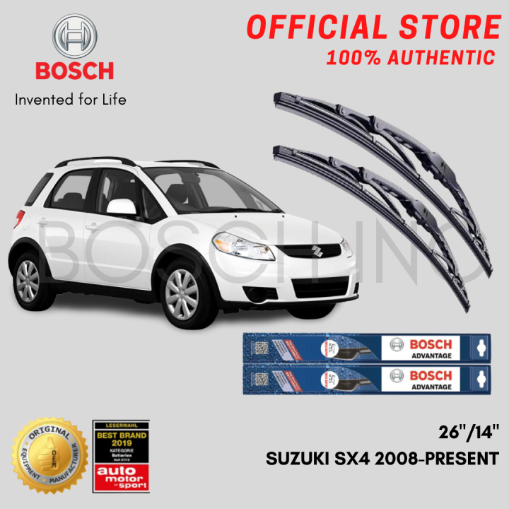 Bosch Advantage Wiper Blade Set for Suzuki SX4 2008 - PRESENT (26 / 14 ...