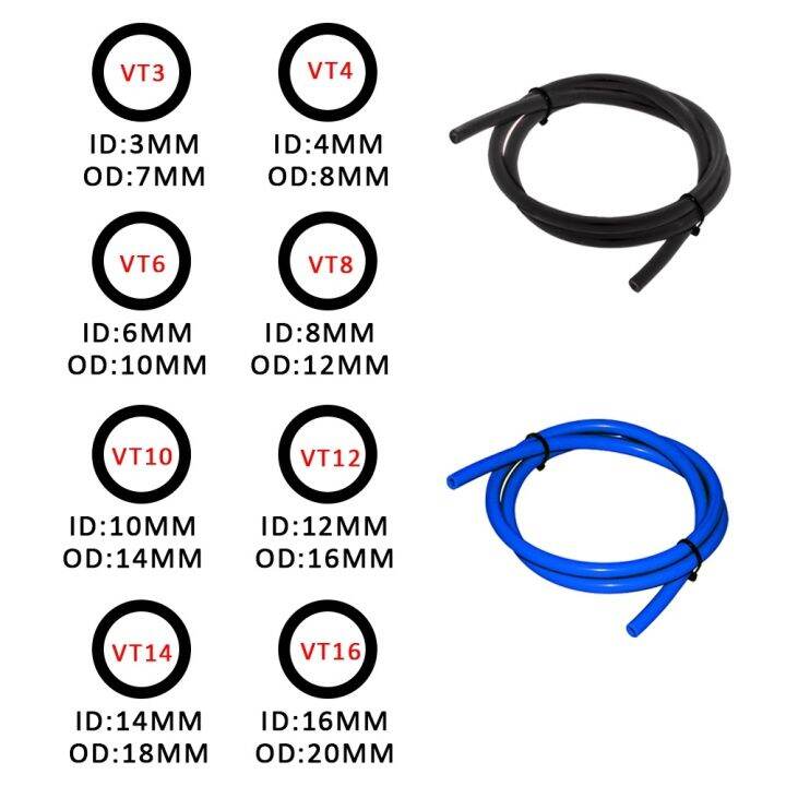 3/8" ID10mm Vacuum Silicone Hose Racing Line Pipe Tube 10 Feet Per Order Blue