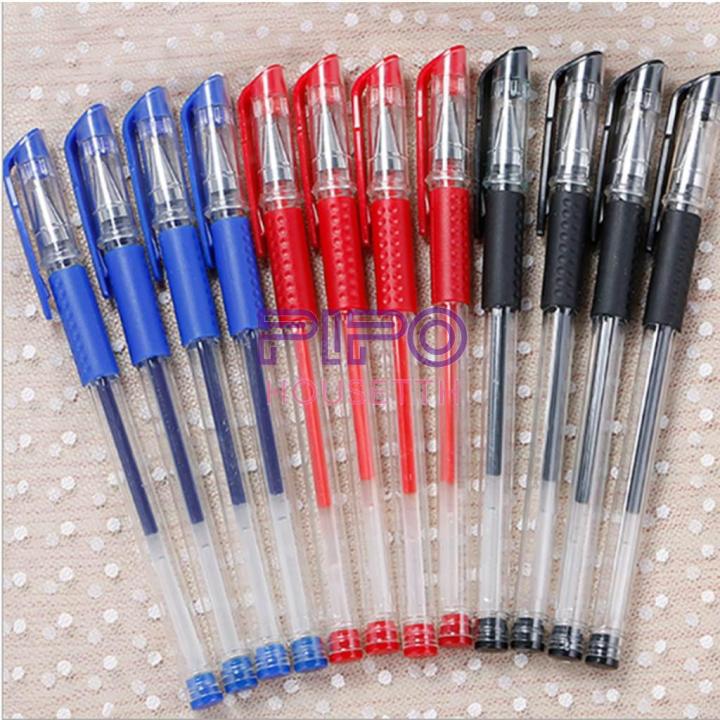 ปากกาเจล-รุ่นยอดนิยม-0-5-มม-สีน้ำเงิน-แดง-ดำ-ปากกา-ปากกาคลาสสิก-ปากกาเจล-รุ่นยอดนิยม-0-5-มม-pp99