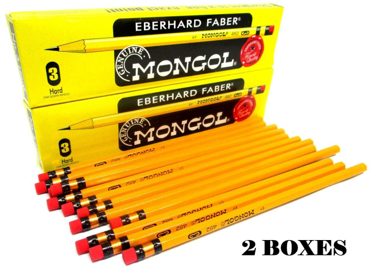 Mongol Pencil Eberhard Faber / Mongol Pencil Eberhard Faber XL ...