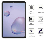 ฟิล์มกระจกนิรภัย ซัมซุง แท็ปเอ 8.4 (2020) ที307 Tempered Glass Screen For Samsung Galaxy Tab A 8.4 (2020) T307 (8.4")