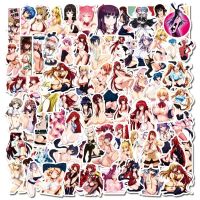 hotx【DT】 10/50/100pcs Hentai Waifu Anime Stickers Luggage Laptop Motorcycle Graffiti Sticker