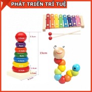 Combo sét 3 đồ chơi gỗ trí tuệ - Giúp bé phát triển IQ