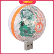 Mini Colorful Ball Light 2 Lighting Modes DC 5V Voice Control RGB Stag