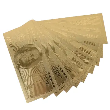 Shop Gold Paper Money online | Lazada.com.ph