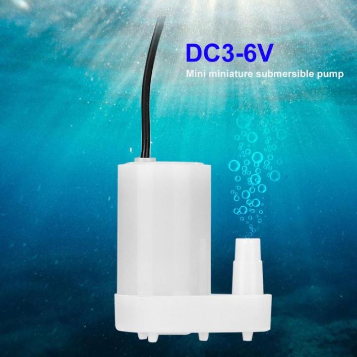 dc3-6v-ปั๊มมอเตอร์แบบไร้แปรงถ่านปั๊มน้ำแบบจุ่มขนาดเล็กจิ๋วแบบจุ่มมอเตอร์ปั๊มน้ำ