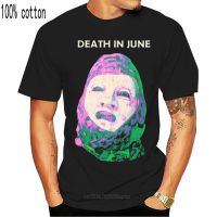 New Hot Rare Vintage Death In June vintage T-shirt Top Reprint 2022