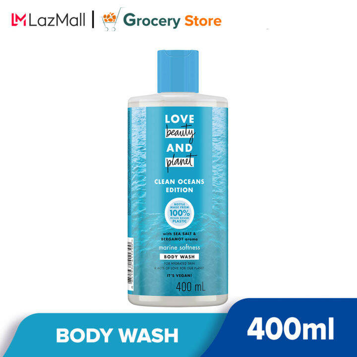 Love Beauty & Clean Oceans Body Wash Sea Salt 400ml Lazada
