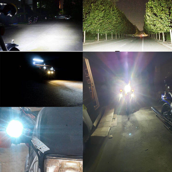 เพิ่มเติม-led-ไฟตัดหมอกไฟหน้ารถจักรยานยนต์ระยะยาวสำหรับ-yamaha-majesty-250-farol-cygnus-125-xj6-xjr-400-fz6-tzr-50-r1-2009