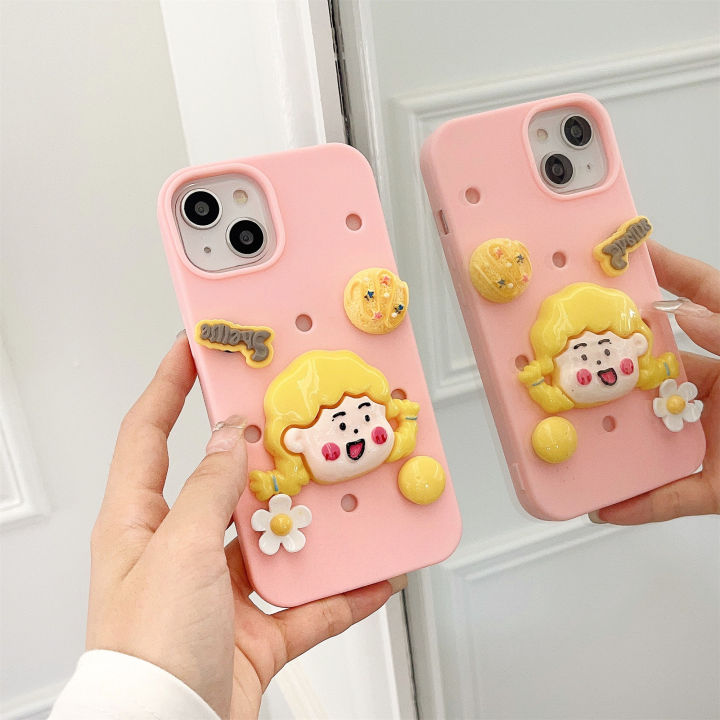 silicon-excellent-classic-animation-element-pattern-colorful-fashion-sense-pink-style-crocs-like-air-holes-design-for-charms-for-samsung-and-apple-iphone-14-13-12-11-pro-max-case