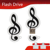 Portable USB flash drive 16GB 32GB 4GB 8GB 64GB USB 2.0 USB flash drive 100% real large capacity 1GB 2GB 128GB cute PVC note USB drive