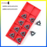 10pcs 16ER AG60 AG55 16ERM A60 A55 IC908 Thread insert 11IRM A60 Carbide Blade Cutter Lathe cnc Threading Tool