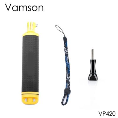 Vamson สำหรับ Go Pro กันน้ำได้,Hero7ทุ่นลอยน้ำมือจับแบบลอยตัวเสา6 5 4สำหรับกล้อง Dji Osmo Action สำหรับ Vp418กล้อง Xiaomi Yi 4K