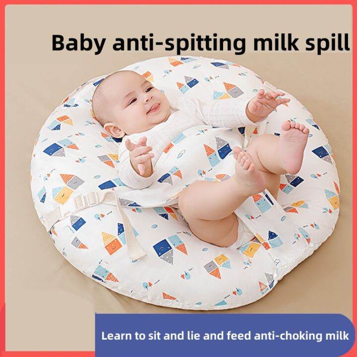 pillow baby cot mattress Baby baby milk sickness slope cushion spill