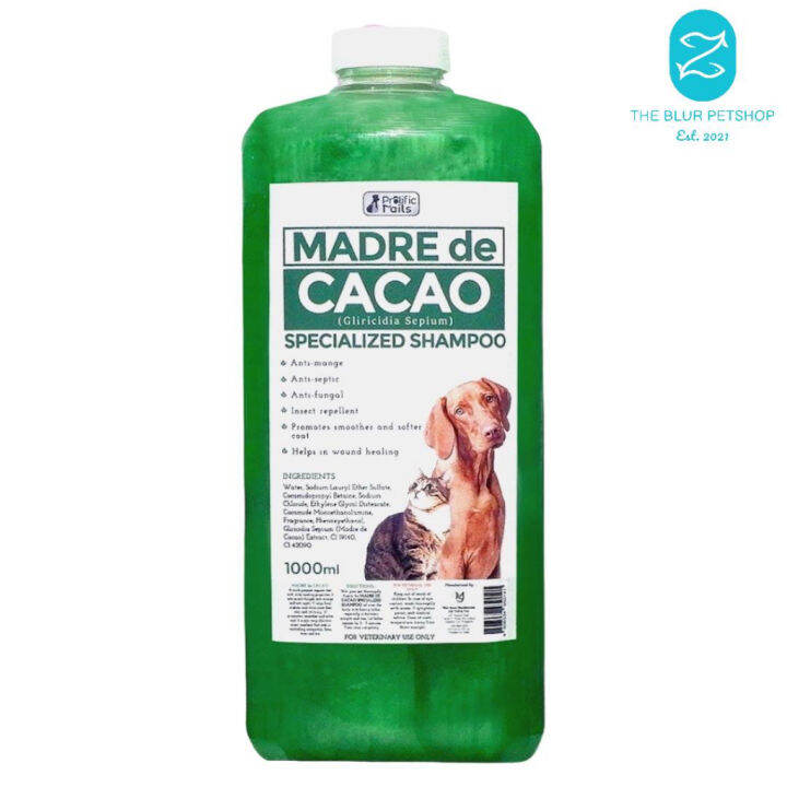 1000ml 3 in 1 Shampoo, Conditioner & Cologne Dogs Cats FIPROProlific Specialized Madre de Cacao