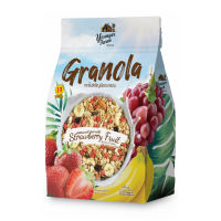 Granola Strawberry &amp; Fruit 225g Younger Farm brand Fast shipping  cereal breakfast cereal box  ยังเกอร์ ฟาร์ม กราโนล่า ธัญพืชอบกรอบ รสสตรอเบอร์รี่และผลไม้ 225 กรัม