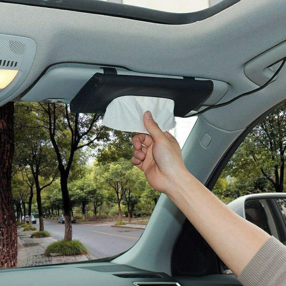 Tissue box for a car