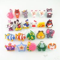 【LZ】☸卐  1x crianças dos desenhos animados botão da porta do quarto puxa pvc macio dos desenhos animados do carro pássaro gato mouse coroa cômoda gaveta armário alças