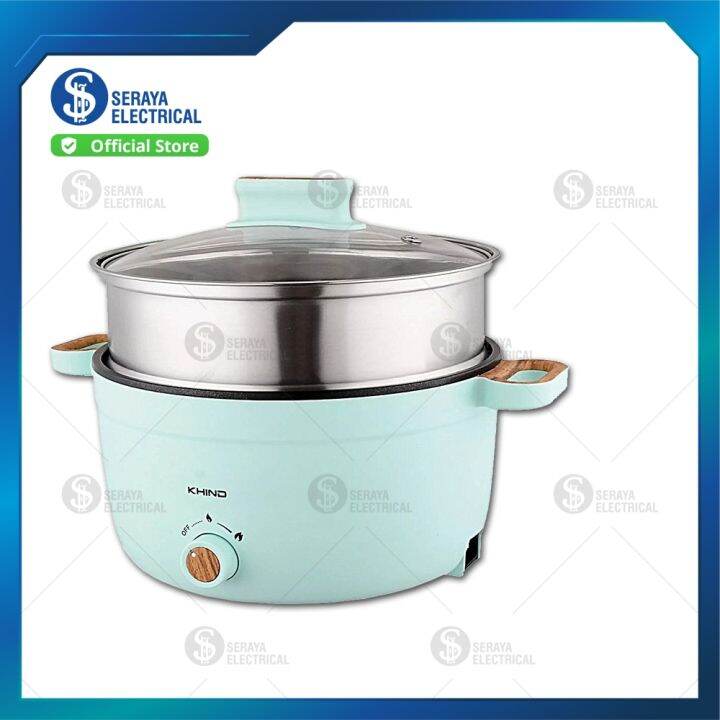 Khind 3.5L Multi Cooker Pot MCP350S / MCP350 多功能电煮锅 Periuk Serbaguna Elektrik Lazada