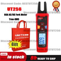 UNI-T UT256 Digital True RMS Fork Automatic Multimeter 60A AC DC Current Clamp Meter NCV Tester
