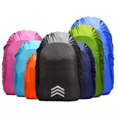 ♈ Rain Cover Backpack Reflective 20L 35L 45L 60L Waterproof Bag Camo Tactical Outdoor Camping Hiking Climbing Bag Dust Raincover