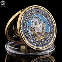 USA Military Department of The Navy Great Seal American Gold Challenge Coin Collection Washington D.C