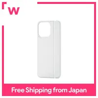Elecom iPhone 13 Pro Back Panel with Stand Function MAGKEEP White PM-A21CMAG01WH