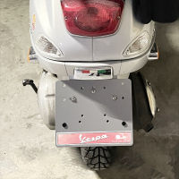 รถจักรยานยนต์กรอบป้ายทะเบียนผู้ถือสำหรับ VESPA 150 GTS300 G Sprint LX150กรอบป้ายทะเบียนผู้ถือสติกเกอร์ตกแต่ง