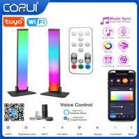 【CW】 CORUI 2PC Tuya Bars WiFi IR Digital Music Ambient Color Bar With