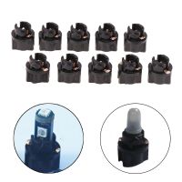 10Pcs T5 LED Twist Socket PC74 Instrument Panel Cluster Replacement Socket Lamp Holder Bulb Holder