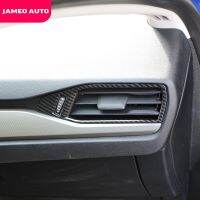 Jameo Auto 2ชิ้น/เซ็ต A/c ช่องปล่อยลมเครื่องปรับอากาศหน้ารถปลอกคอกันสุนัขเลียตัดให้พอดีกับฟอร์ดโฟกัส2019 2020อุปกรณ์เสริม