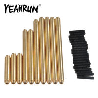 YEAHRUN Full 10-piece CNC Metal Bass Steering Suspension Linkage Link Rod Set for TRX-4 110 RC Crawler Car