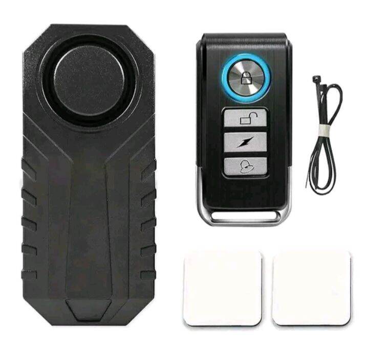 Alarm Sepeda Tanpa Lampu Remote Control Lazada Indonesia